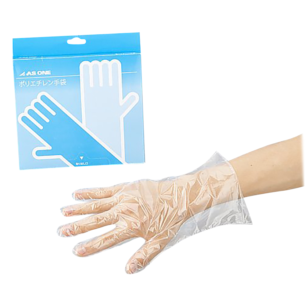 Polyethylene Gloves Economy Thin L 100 Pieces
