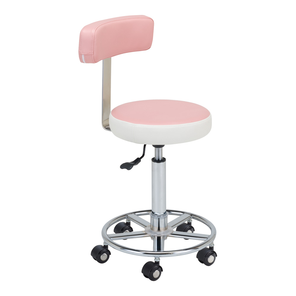 Color Trend Chair with Seat Back Pink