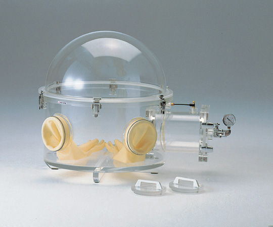 Dome Type Acrylic Vacuum Glove Box DV Type PC (With Outlet)