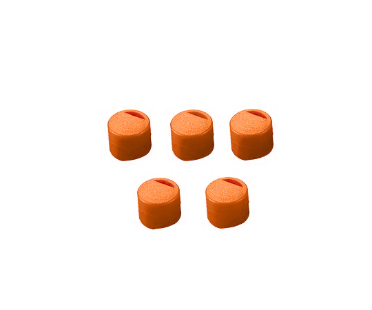Cryo Tube Cryofreeze(R) Cap Insert (Orange) 500/Bag x 4 Bags