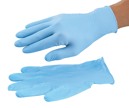 ASSAFE Nitrile Rubber Glove Blue (Powder Free) Size S 1 Box (100 Pieces)